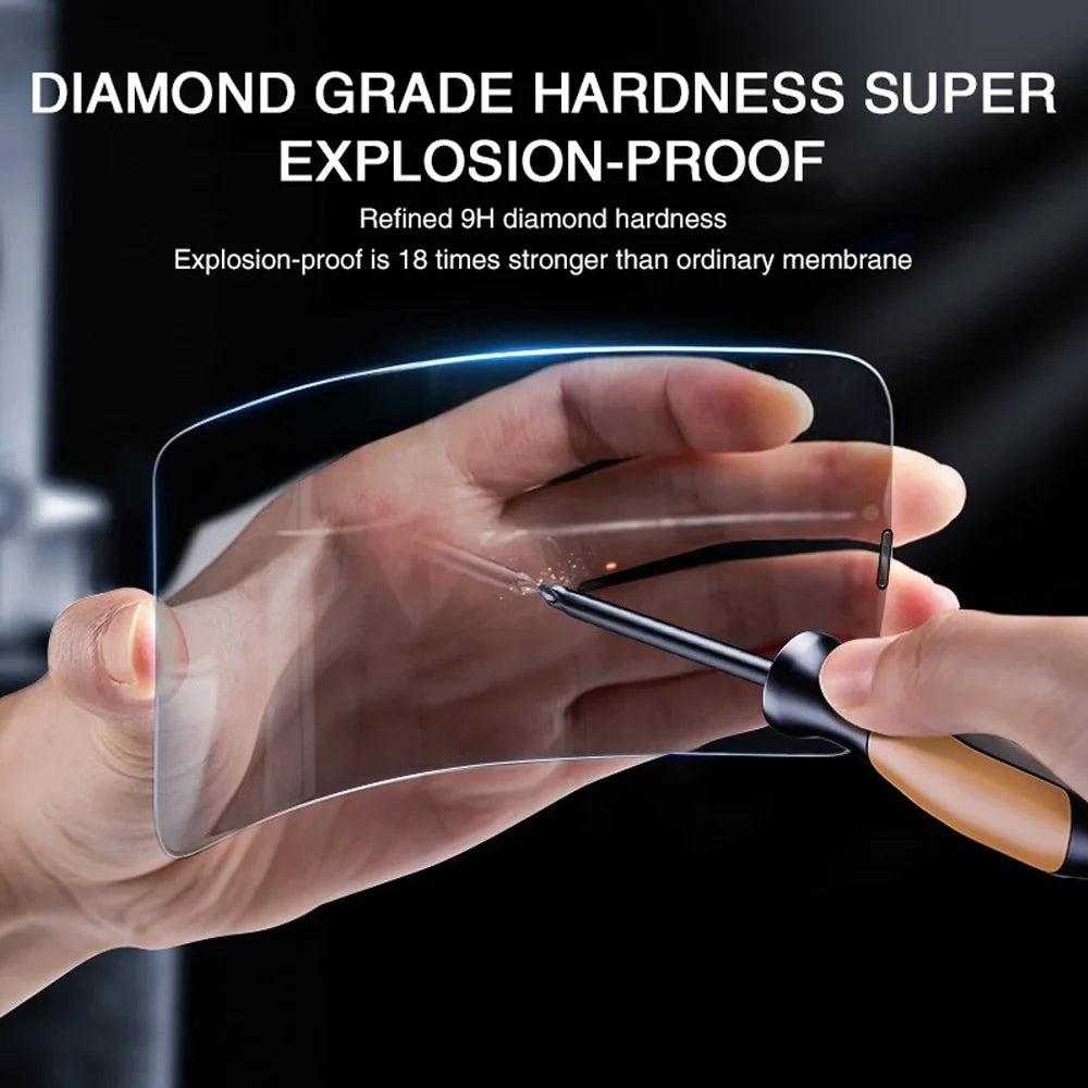 Anti Spy Tempered Glass For iPhone 17 16 15 – Luxury Screen Protector by Kayzify
