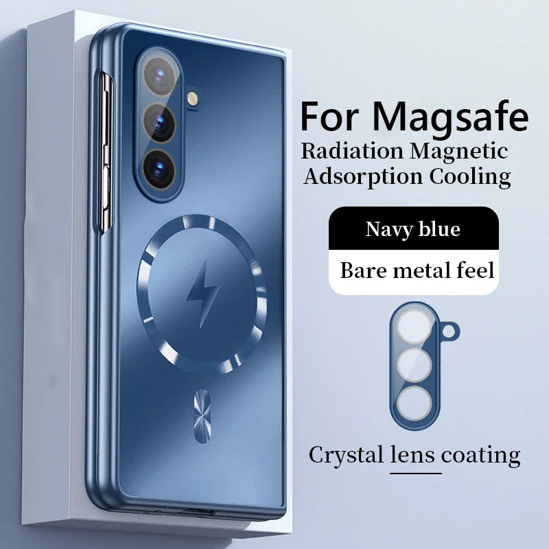 Luxury Samsung Galaxy Z Fold 7 Cases with Card Holder & Kickstand – Premium Protection by Kayzify