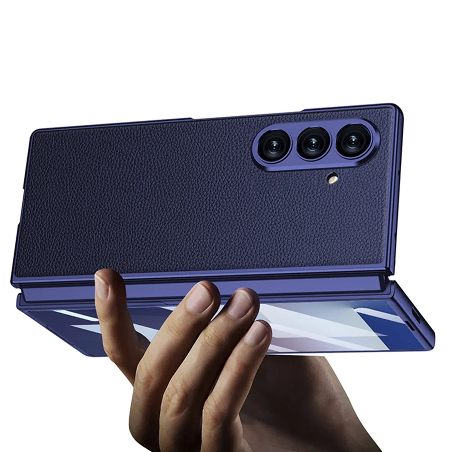 Luxury Samsung Galaxy Z Fold 7 Cases with Card Holder & Kickstand – Premium Protection by Kayzify