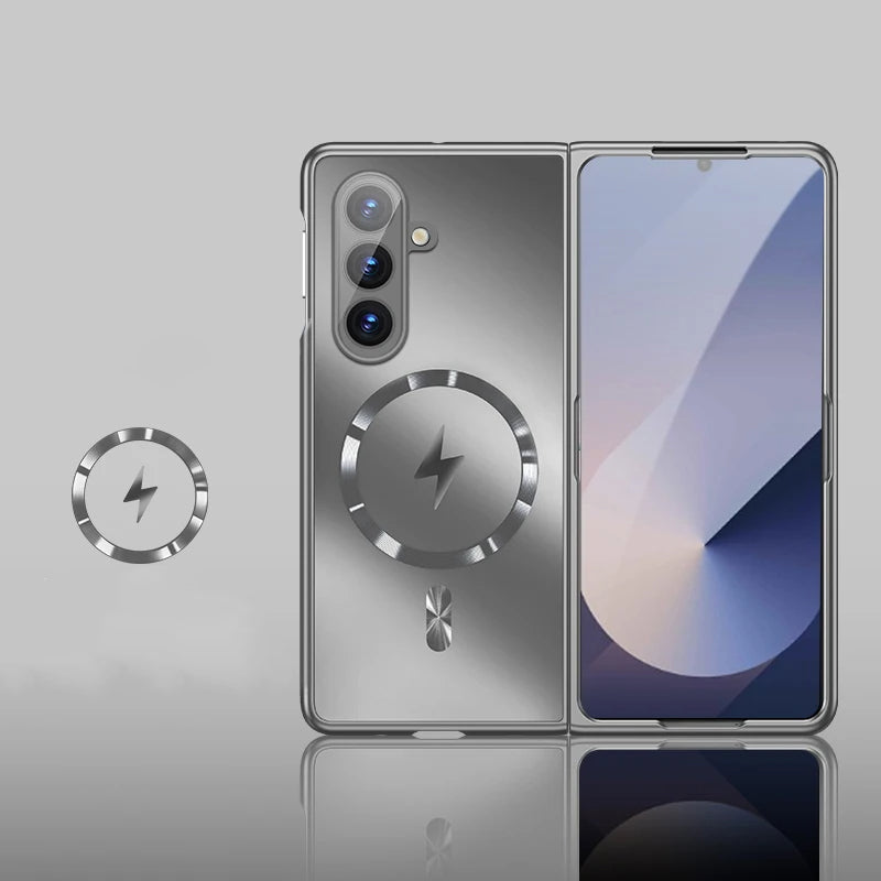 Luxury Samsung Galaxy Z Fold 7 Cases with Card Holder & Kickstand – Premium Protection by Kayzify