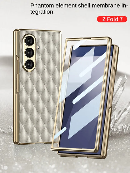 Luxury Samsung Galaxy Z Fold 7 Cases with Card Holder & Kickstand – Premium Protection by Kayzify