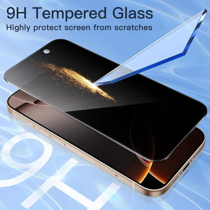 Anti Spy Tempered Glass For iPhone 17 16 15 – Luxury Screen Protector by Kayzify