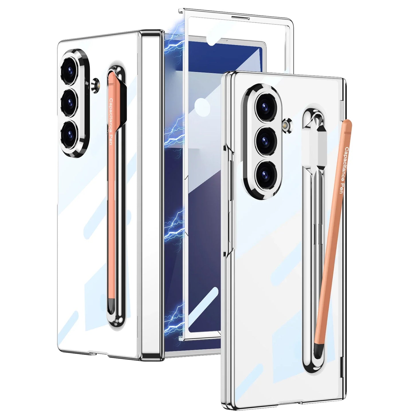 Luxury Samsung Galaxy Z Fold 7 Cases with Card Holder & Kickstand – Premium Protection by Kayzify