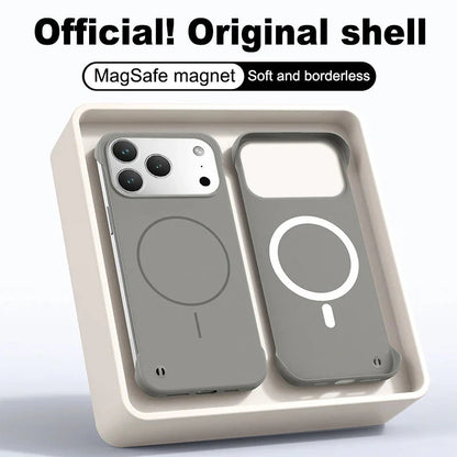 Frameless Magnetic Case For iPhone 17/ 16 /15 /14 – Luxury Phone Cases by Kayzify