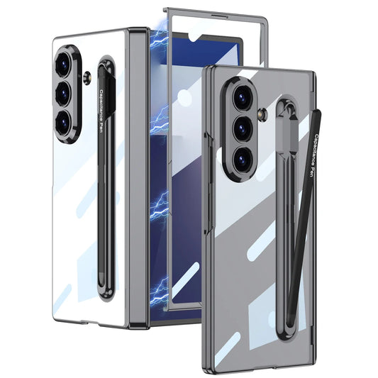 Luxury Samsung Galaxy Z Fold 7 Cases with Card Holder & Kickstand – Premium Protection by Kayzify