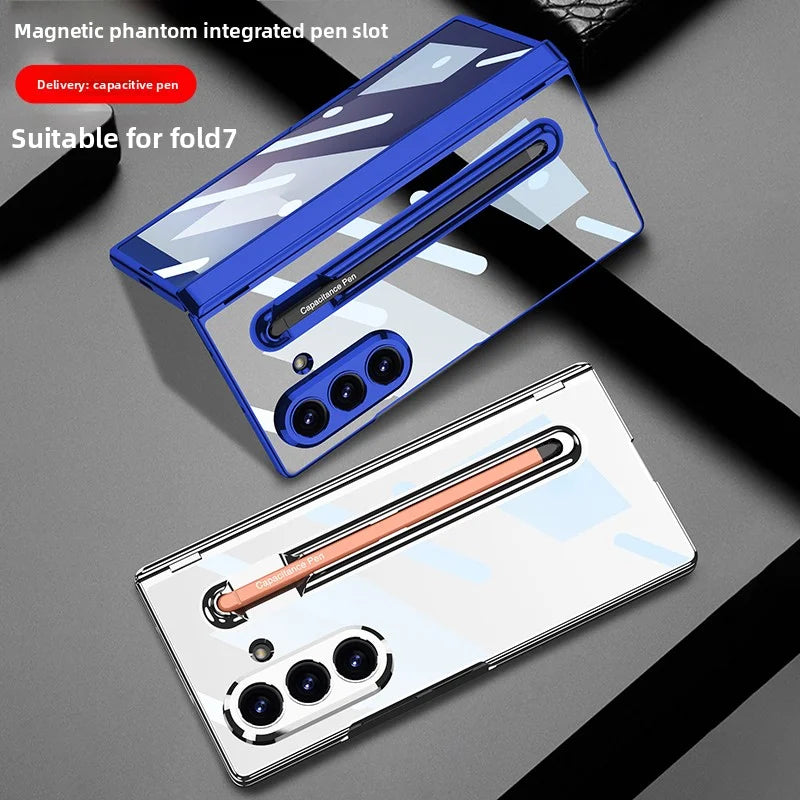 Luxury Samsung Galaxy Z Fold 7 Cases with Card Holder & Kickstand – Premium Protection by Kayzify