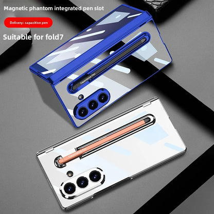 Luxury Samsung Galaxy Z Fold 7 Cases with Card Holder & Kickstand – Premium Protection by Kayzify