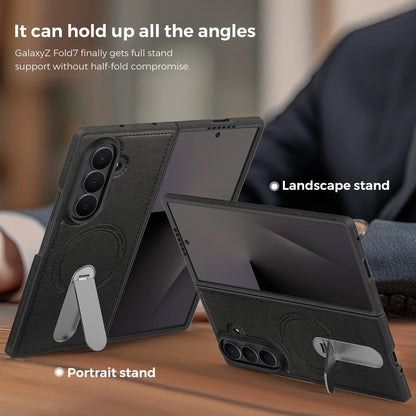 Luxury Samsung Galaxy Z Fold 7 Cases with Card Holder & Kickstand – Premium Protection by Kayzify