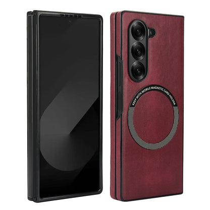 Luxury Samsung Galaxy Z Fold 7 Cases with Card Holder & Kickstand – Premium Protection by Kayzify