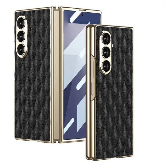 Luxury Samsung Galaxy Z Fold 7 Cases with Card Holder & Kickstand – Premium Protection by Kayzify