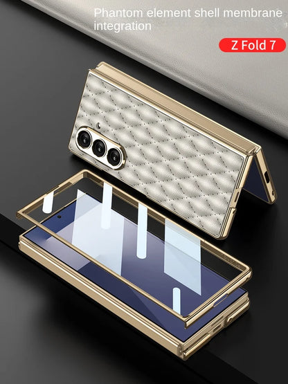 Luxury Samsung Galaxy Z Fold 7 Cases with Card Holder & Kickstand – Premium Protection by Kayzify