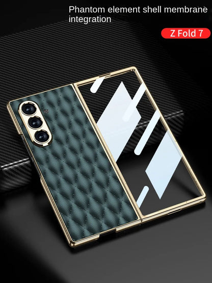 Luxury Samsung Galaxy Z Fold 7 Cases with Card Holder & Kickstand – Premium Protection by Kayzify