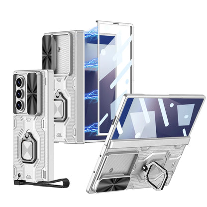 Luxury Samsung Galaxy Z Fold 7 Cases with Card Holder & Kickstand – Premium Protection by Kayzify