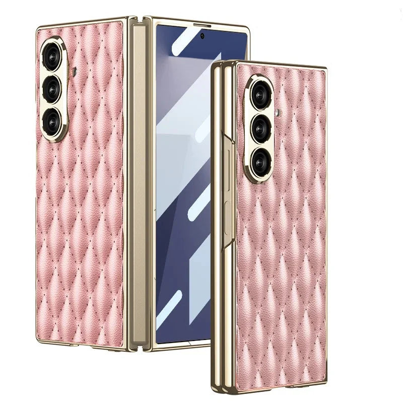 Luxury Samsung Galaxy Z Fold 7 Cases with Card Holder & Kickstand – Premium Protection by Kayzify