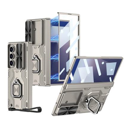 Luxury Samsung Galaxy Z Fold 7 Cases with Card Holder & Kickstand – Premium Protection by Kayzify