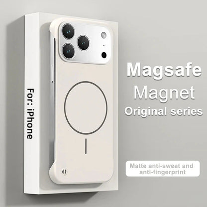 Frameless Magnetic Case For iPhone 17/ 16 /15 /14 – Luxury Phone Cases by Kayzify