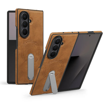 Luxury Samsung Galaxy Z Fold 7 Cases with Card Holder & Kickstand – Premium Protection by Kayzify