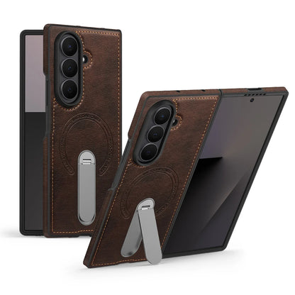 Luxury Samsung Galaxy Z Fold 7 Cases with Card Holder & Kickstand – Premium Protection by Kayzify