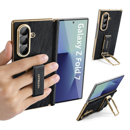 Luxury Samsung Galaxy Z Fold 7 Cases with Card Holder & Kickstand – Premium Protection by Kayzify
