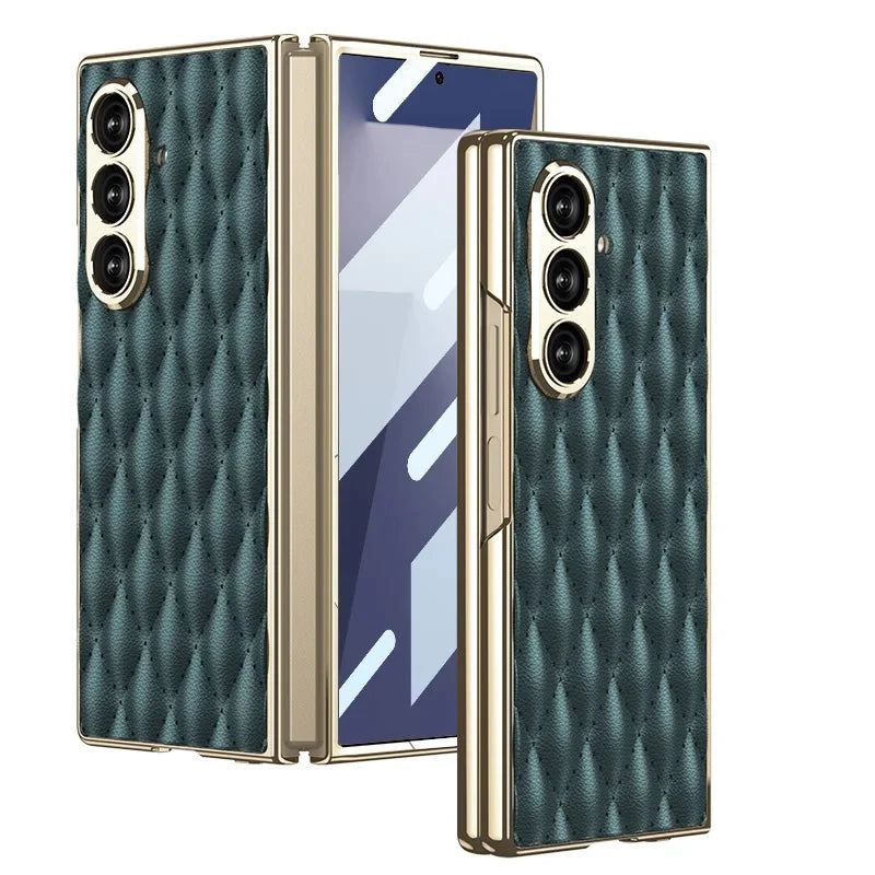 Luxury Samsung Galaxy Z Fold 7 Cases with Card Holder & Kickstand – Premium Protection by Kayzify