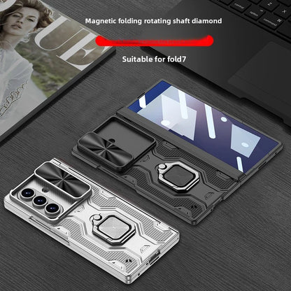 Luxury Samsung Galaxy Z Fold 7 Cases with Card Holder & Kickstand – Premium Protection by Kayzify