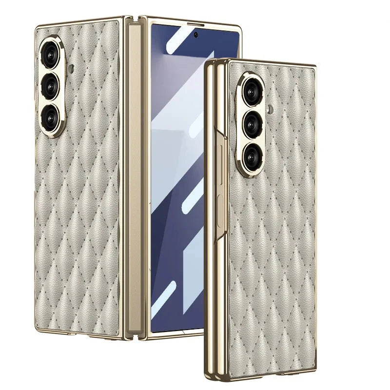 Luxury Samsung Galaxy Z Fold 7 Cases with Card Holder & Kickstand – Premium Protection by Kayzify
