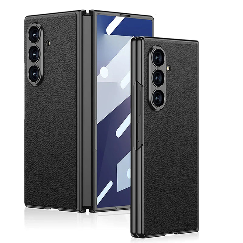 Luxury Samsung Galaxy Z Fold 7 Cases with Card Holder & Kickstand – Premium Protection by Kayzify