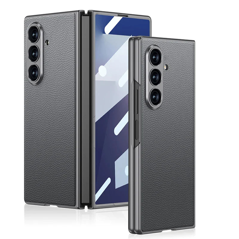 Luxury Samsung Galaxy Z Fold 7 Cases with Card Holder & Kickstand – Premium Protection by Kayzify