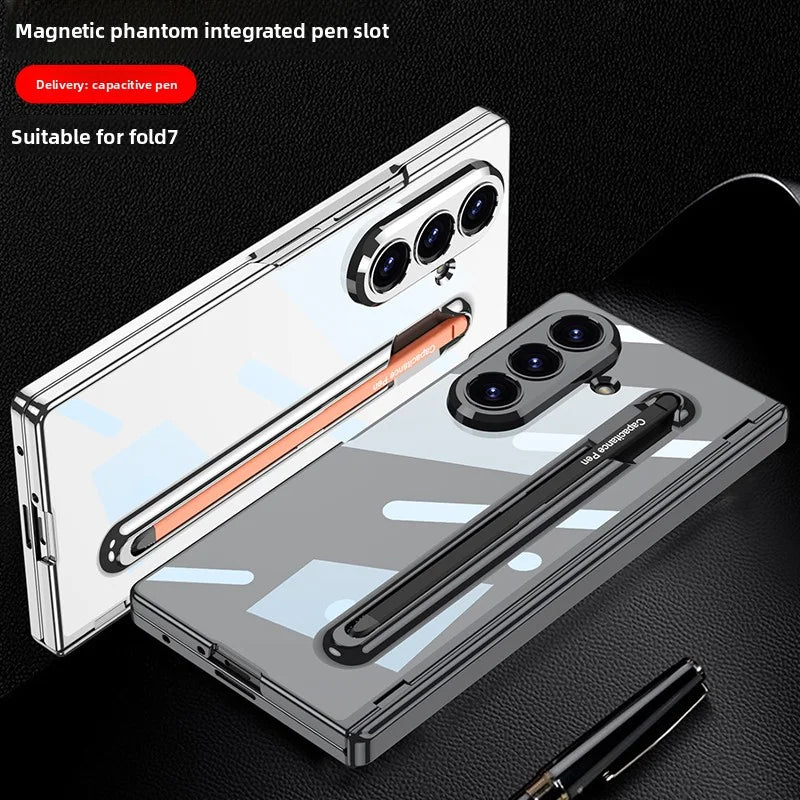 Luxury Samsung Galaxy Z Fold 7 Cases with Card Holder & Kickstand – Premium Protection by Kayzify
