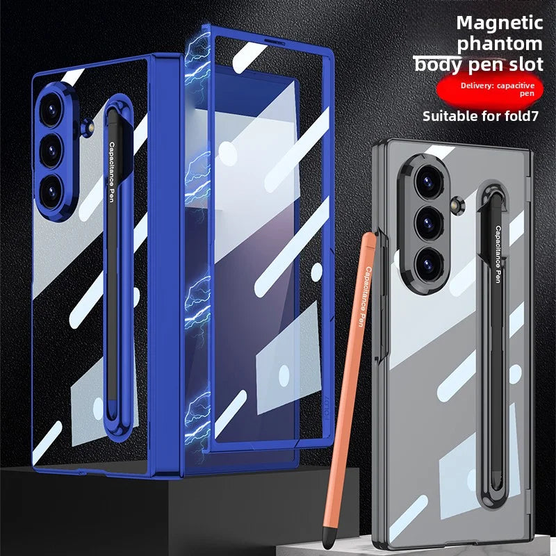 Luxury Samsung Galaxy Z Fold 7 Cases with Card Holder & Kickstand – Premium Protection by Kayzify