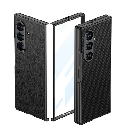 Luxury Samsung Galaxy Z Fold 7 Cases with Card Holder & Kickstand – Premium Protection by Kayzify