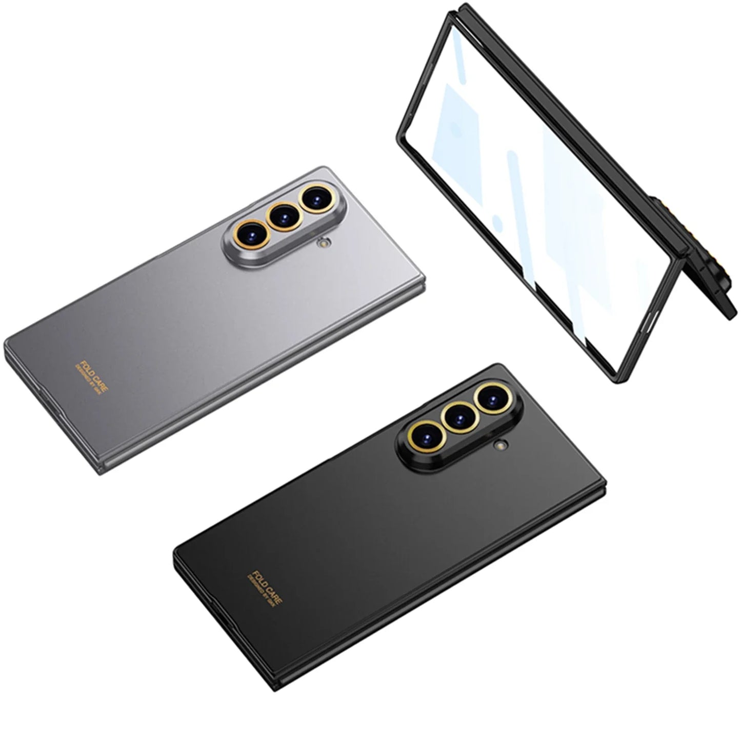Luxury Samsung Galaxy Z Fold 7 Cases with Card Holder & Kickstand – Premium Protection by Kayzify