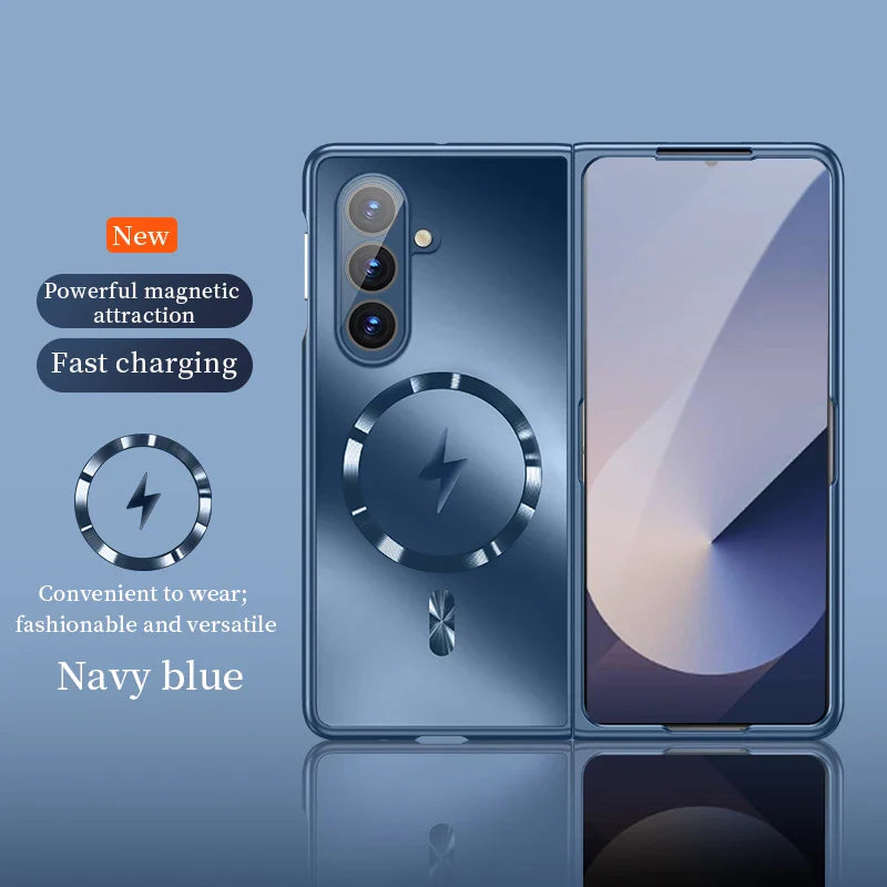 Luxury Samsung Galaxy Z Fold 7 Cases with Card Holder & Kickstand – Premium Protection by Kayzify