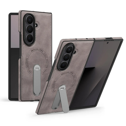 Luxury Samsung Galaxy Z Fold 7 Cases with Card Holder & Kickstand – Premium Protection by Kayzify